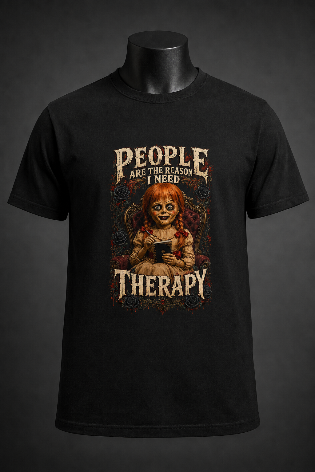 People Are the Reason I Need Therapy T-Shirt