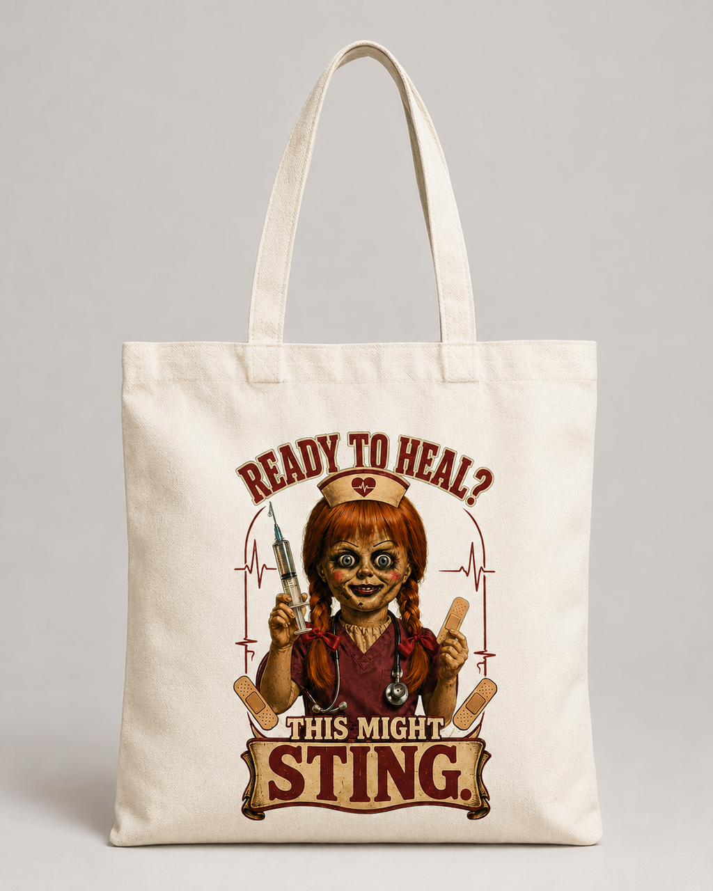 Ready to Heal? Nurse Tote Bag