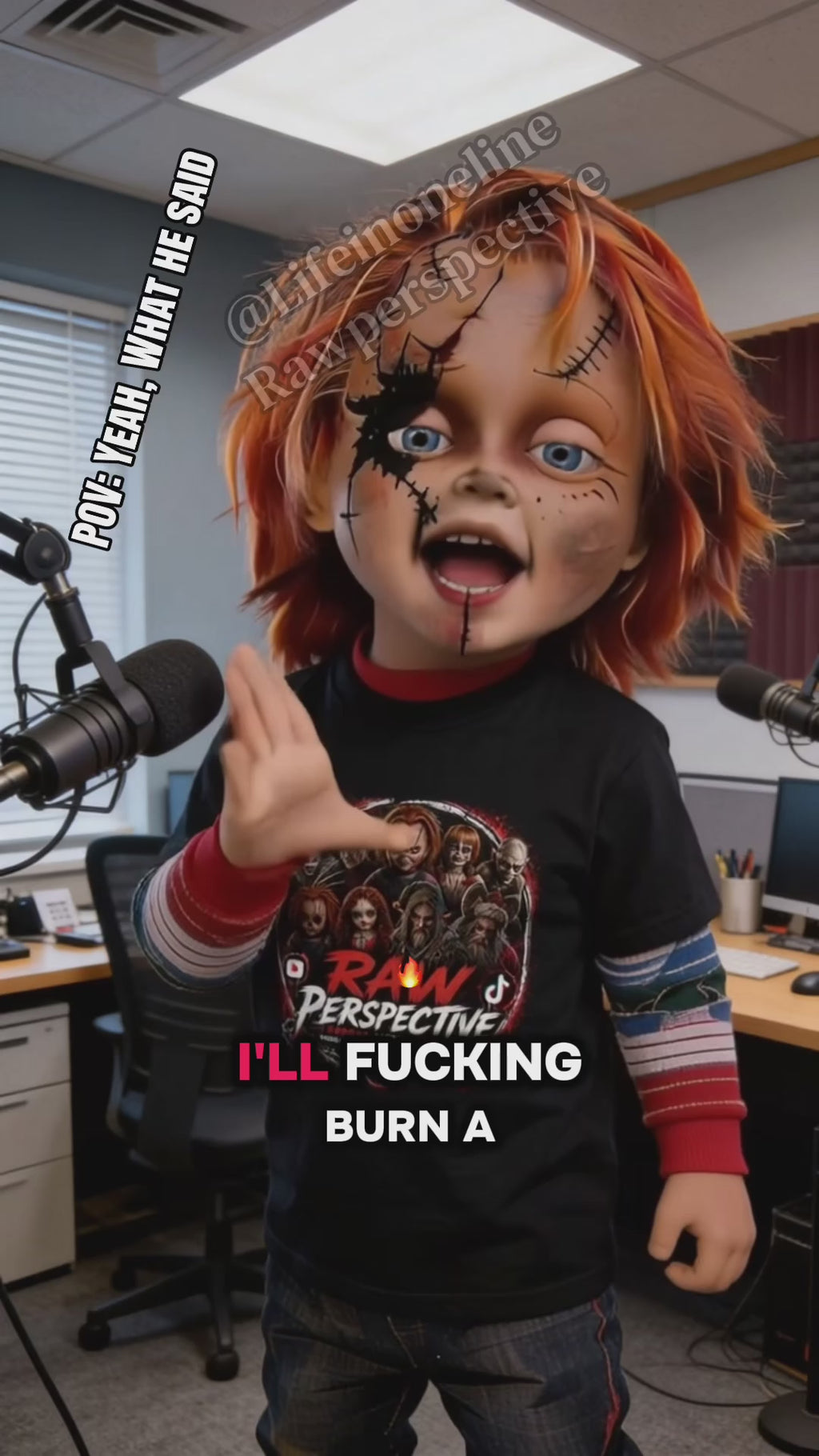 Official RawPerspective Horror T-Shirt