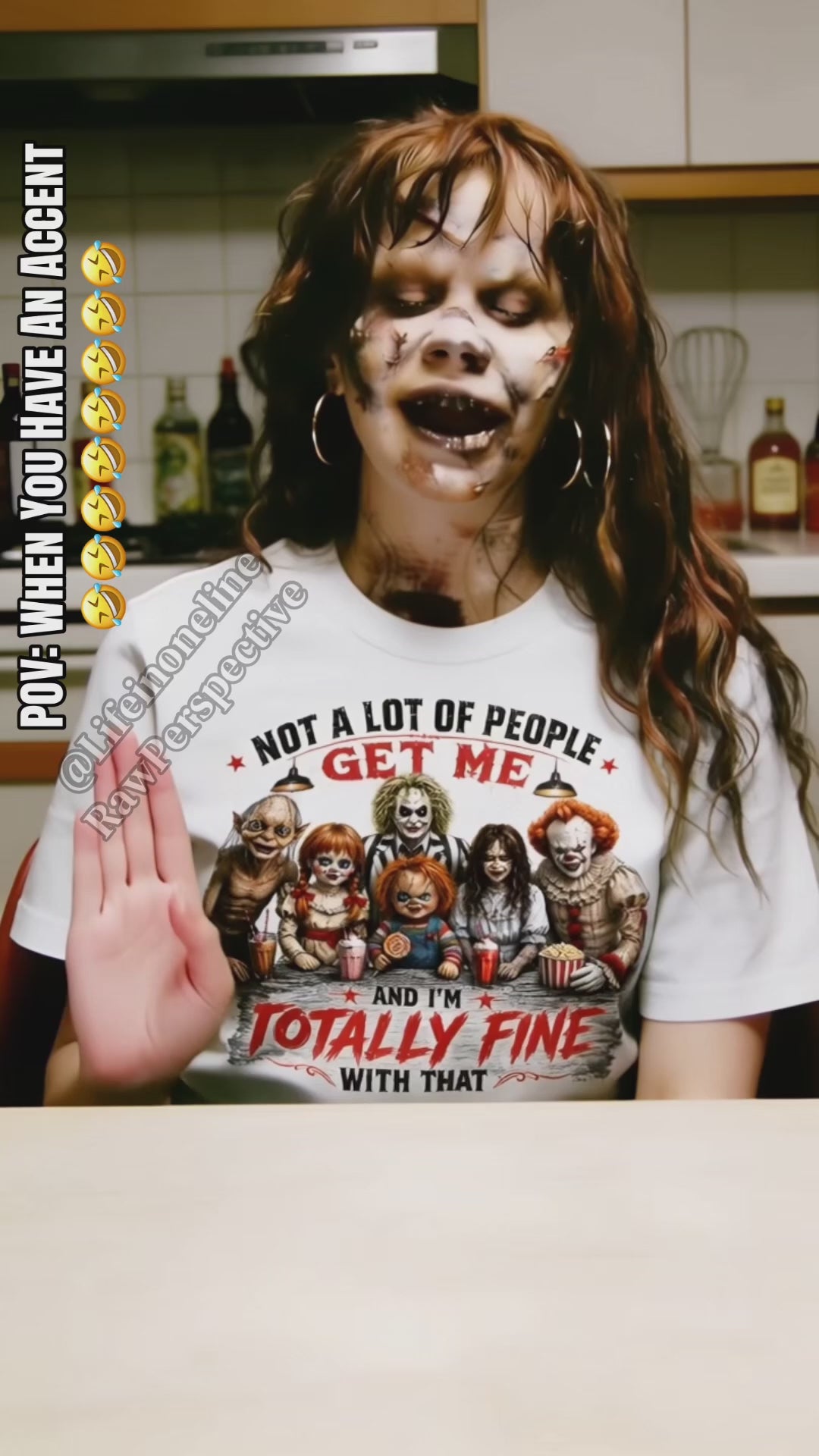 Not A Lot of People Get Me – Horror Movie T-Shirt